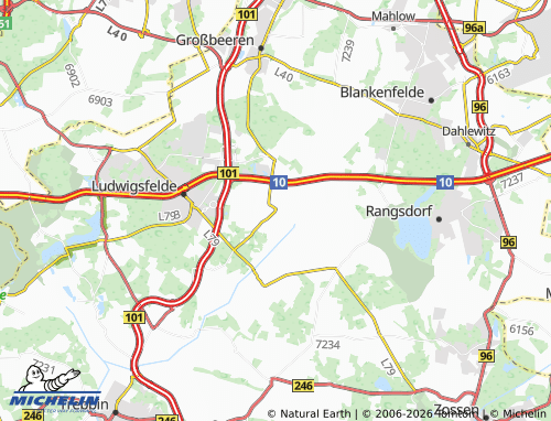 MICHELIN Löwenbruch map - ViaMichelin