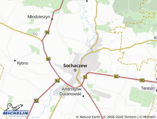 Mappa MICHELIN Karwowo - ViaMichelin