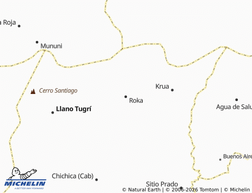 MICHELIN-Landkarte Roka - ViaMichelin