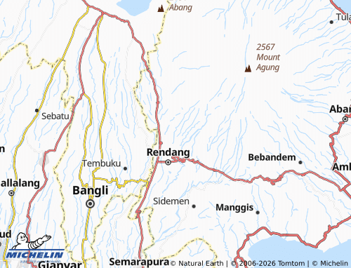 Mappa MICHELIN Menanga - ViaMichelin