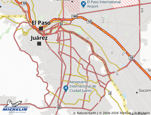 Mappa MICHELIN Real de San José - ViaMichelin