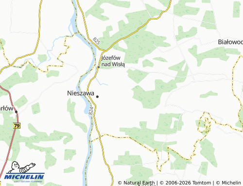 Mapa MICHELIN Bór - ViaMichelin