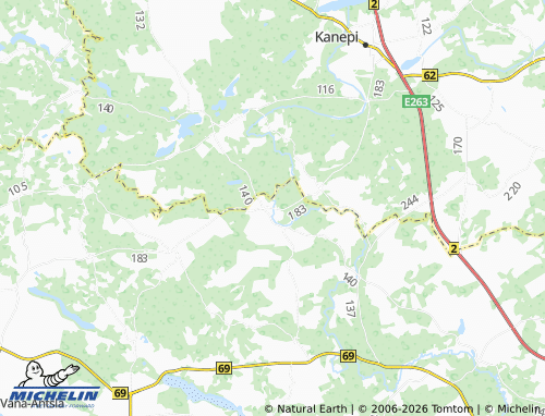 Mappa MICHELIN Kärgula - ViaMichelin