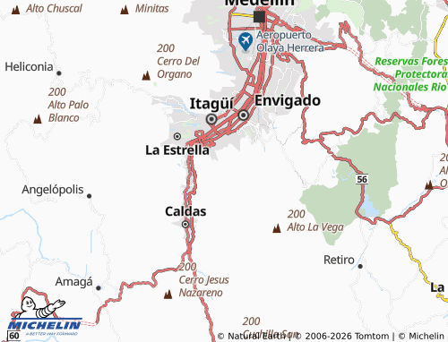 Carte MICHELIN La Doctora - ViaMichelin