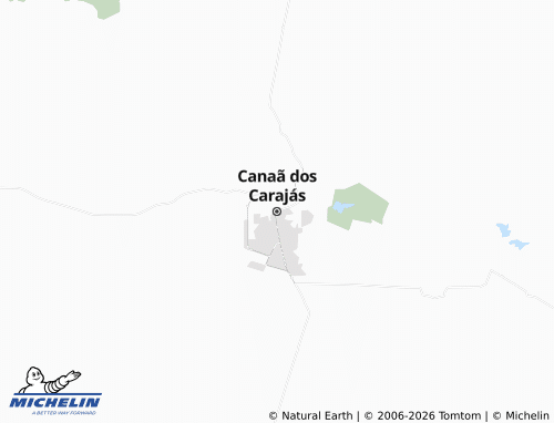 Mapa MICHELIN Canaã dos Carajás - ViaMichelin