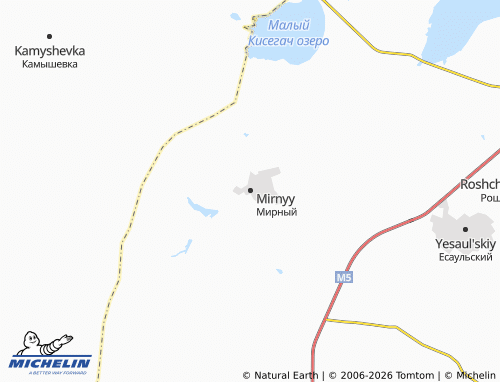 MICHELIN-Landkarte Mirnyy - ViaMichelin