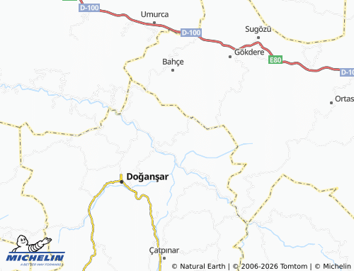 Mappa MICHELIN Tavza - ViaMichelin