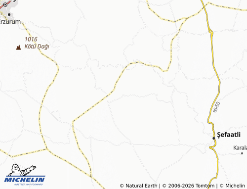 Mappa MICHELIN Akçakoyunlu - ViaMichelin