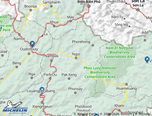 MICHELIN Ngoi map - ViaMichelin