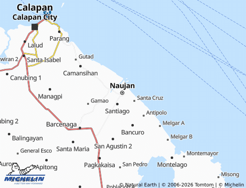 MICHELIN Poblacion II map - ViaMichelin