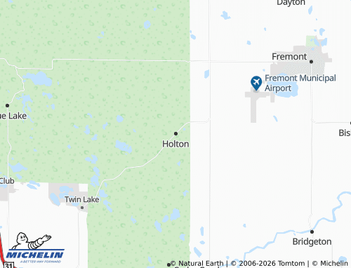 Mappa MICHELIN Holton - ViaMichelin