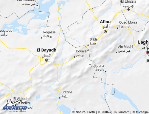 Mappa MICHELIN Bou'allam - ViaMichelin