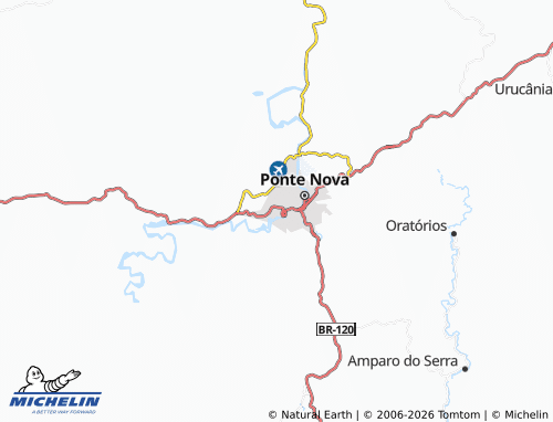 MICHELIN Esplanada map - ViaMichelin