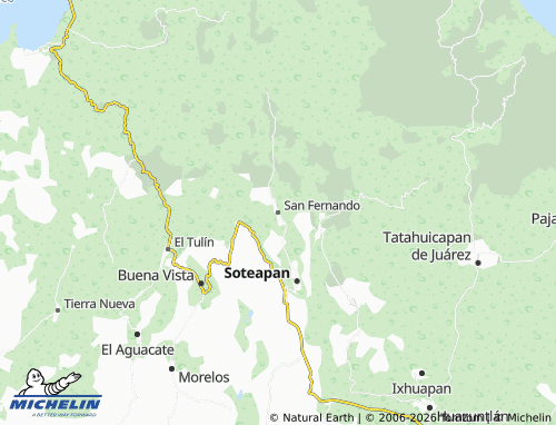 Mapa MICHELIN San Fernando - ViaMichelin