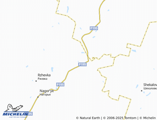 MICHELIN Yeremovka map - ViaMichelin