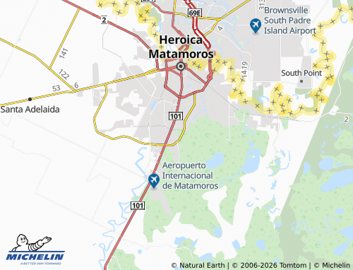 Mappa MICHELIN Emiliano Zapata - ViaMichelin