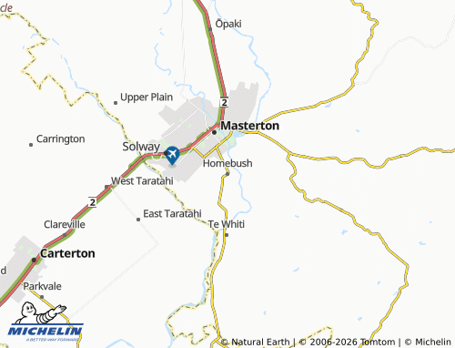 Mapa MICHELIN Homebush - ViaMichelin