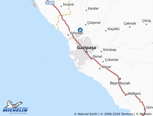 Mappa MICHELIN Koru - ViaMichelin