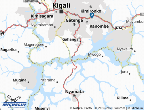 Mapa MICHELIN Nunga - ViaMichelin