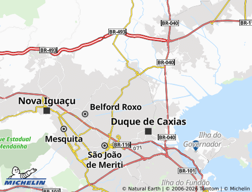Mappa MICHELIN Santa Tereza - ViaMichelin