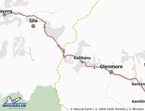 MICHELIN Kalibaru Manis map - ViaMichelin