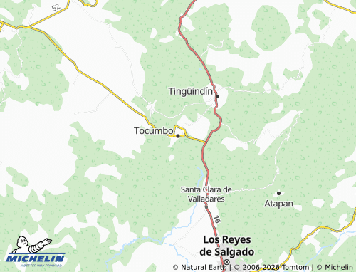 Mapa MICHELIN Tocumbo - ViaMichelin