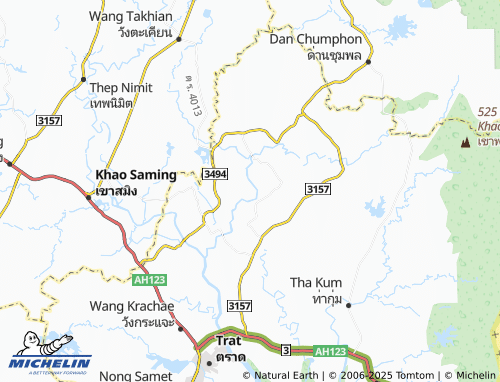 MICHELIN Huai Raeng map - ViaMichelin