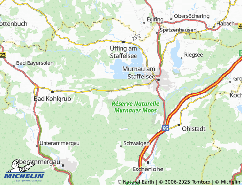 MICHELIN Moosrain map - ViaMichelin