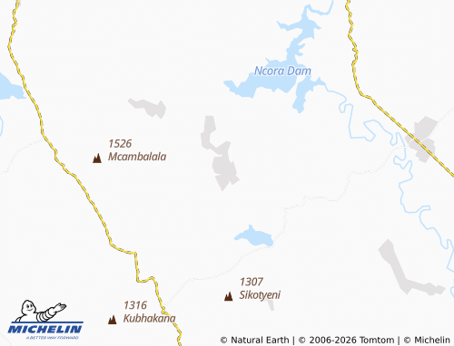 MICHELIN-Landkarte Mdarame - ViaMichelin