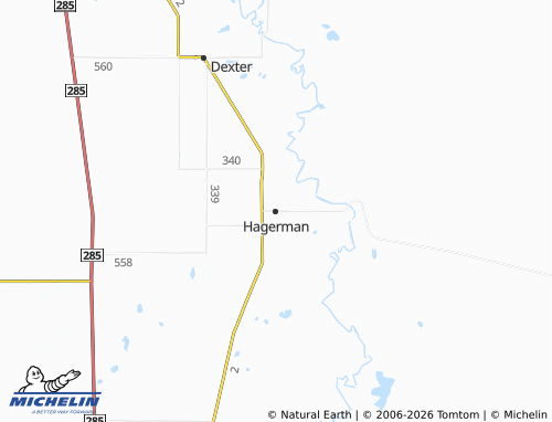 Mapa MICHELIN Hagerman - ViaMichelin