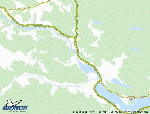 Carte MICHELIN Culrain - ViaMichelin