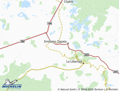 Mapa MICHELIN Colonia La Esperanza - ViaMichelin