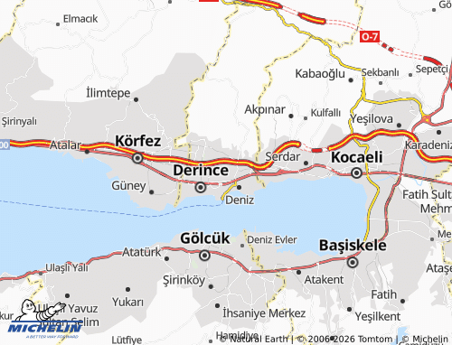 Mappa MICHELIN Çenedağ - ViaMichelin