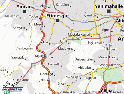 Mapa MICHELIN Koru - ViaMichelin