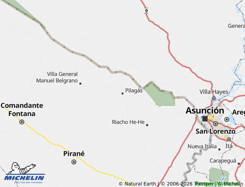 MICHELIN Pilagás map - ViaMichelin