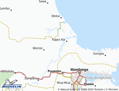 MICHELIN Bondoala map - ViaMichelin