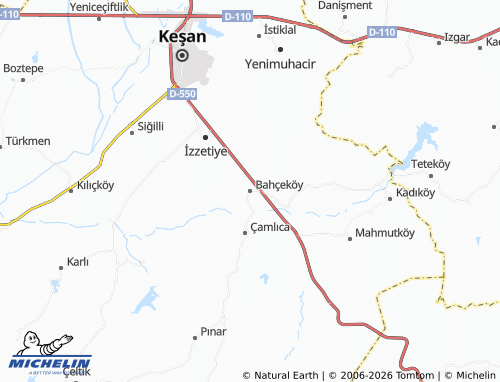 Mappa MICHELIN Bahçeköy - ViaMichelin