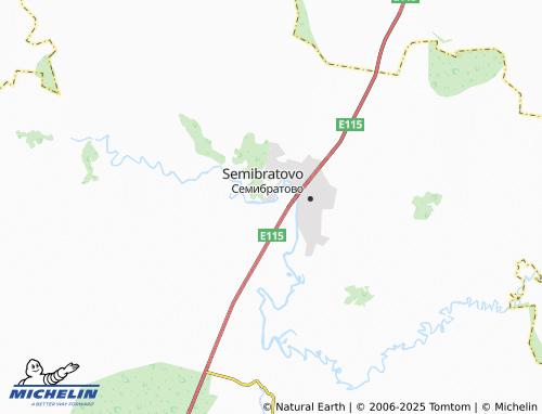 MICHELIN Levkovo map - ViaMichelin