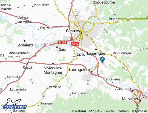 Mappa MICHELIN Navès - ViaMichelin