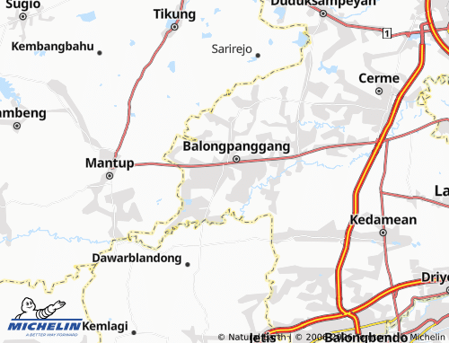 Kaart MICHELIN Kedungpring - ViaMichelin