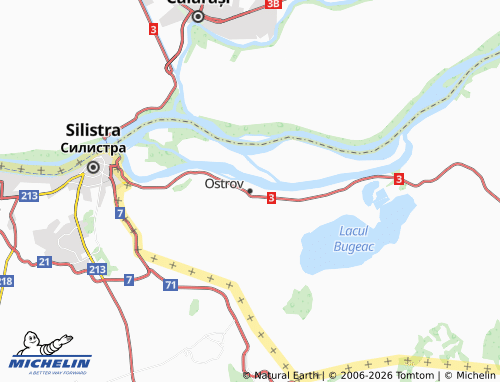 Carte MICHELIN Ostrov - ViaMichelin