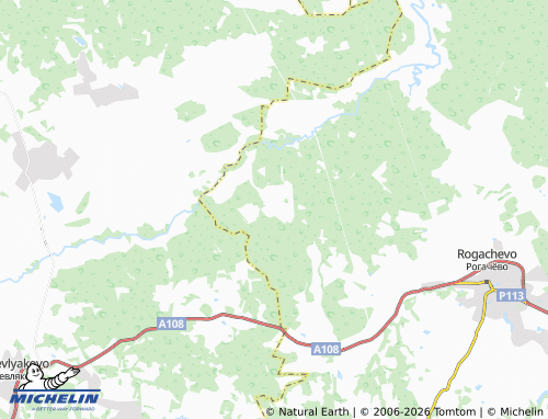 Carte MICHELIN Cherneyevo - ViaMichelin