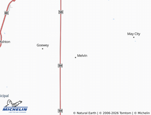 Mappa MICHELIN Melvin - ViaMichelin