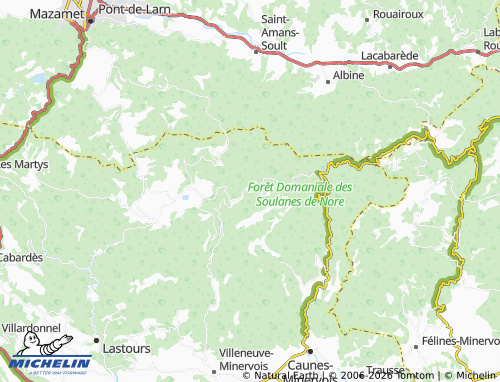 Mappa MICHELIN Castans - ViaMichelin