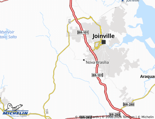 Mappa MICHELIN Morro do Meio - ViaMichelin