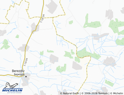 MICHELIN Besidky map - ViaMichelin
