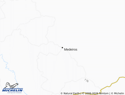 Mapa MICHELIN Medeiros - ViaMichelin