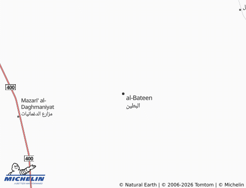 MICHELIN-Landkarte al-Bateen - ViaMichelin