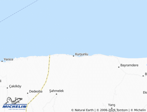 MICHELIN Kurşunlu map - ViaMichelin