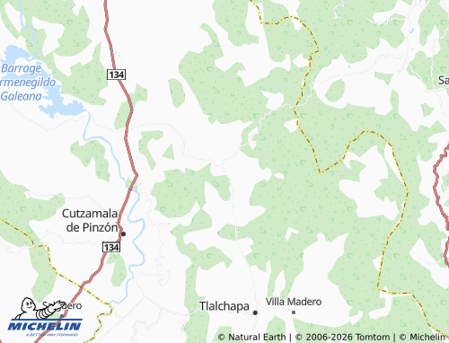 Mapa MICHELIN Otlaltepec - ViaMichelin
